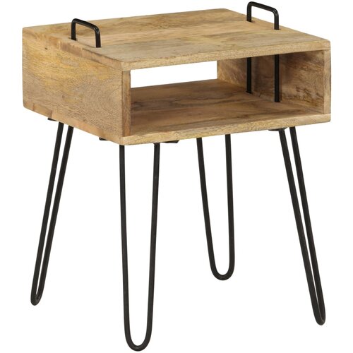 Furnova Nočna mizica iz trdnega mangovega lesa 40x34x47 cm, (21926819) Cene