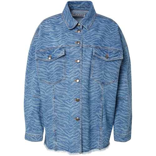Pulz_Jeans Prijelazna jakna 'AMALA' plavi traper / svijetloplava