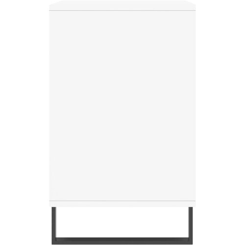  za cipele sjajni bijeli 102x36x60 cm konstruirano drvo Slike