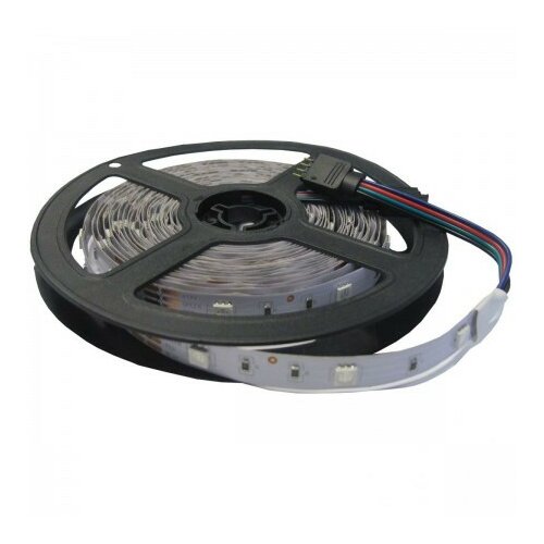 Elit LED traka rgb 150 smd 5050 (30led/m), snaga 36w (7.2w/m), svetlosni fluks 14-16lm/led, radni napon dc 12v, duzina trake 5m, ( EL 246 Slike