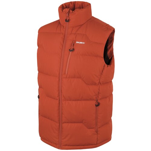 Husky Deep M dark orange men&amp;#039;s zip-up vest Slike