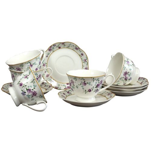 Sigma Porcelan set za kafu 220ml 6/1 (Violet) JH-CS-DHK6-VIO Slike