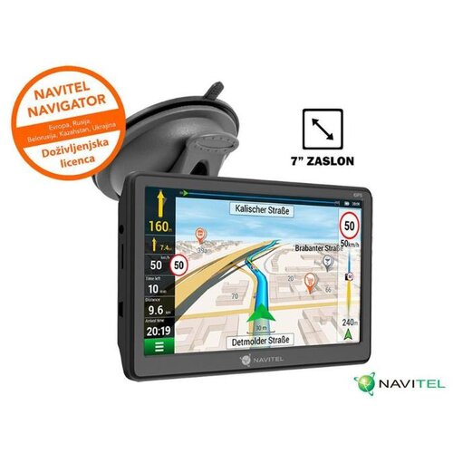 Navitel navigacijska naprava E700, 7" zaslon na dotik + karte celotne evrope Cene