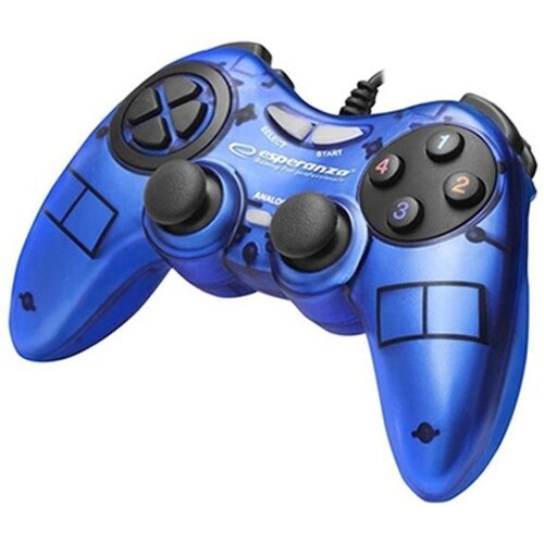 Game Pad ESPERANZA FIGHTER, vibration, PC, USB, blue, EGG105B Cijene