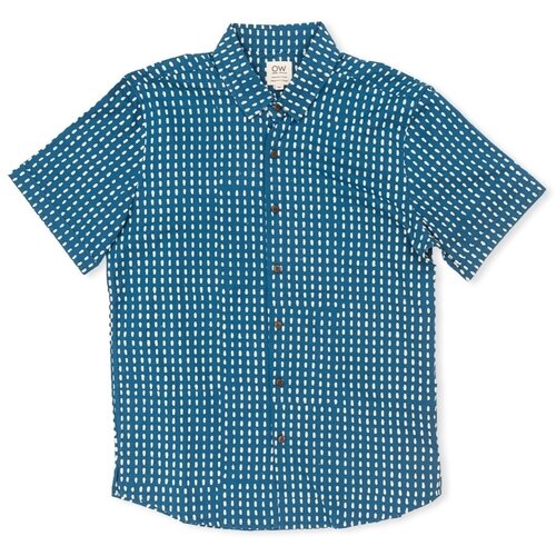 Otherwise Srajce z dolgimi rokavi Indigo Shirt - Blue Modra Cene