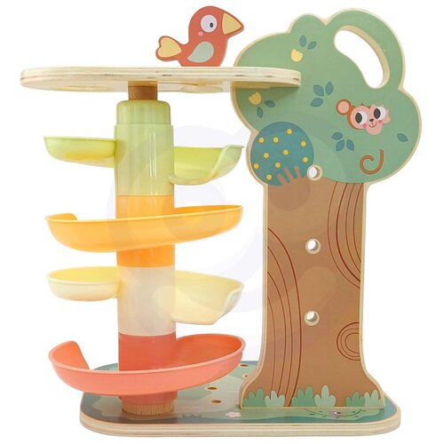 Woopie Green drvo aktivnosti s kulodromom Montessori 4u1 Slike