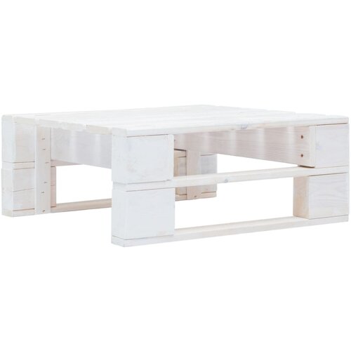 The Living Store Vrtni tabure iz palet lesen bel - Tabure Iz Palet, (21421828) Slike