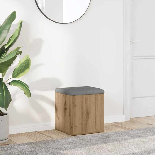  Klupa za odlaganje Artisan hrast 42x42x45 cm izrađeno drvo Cijene