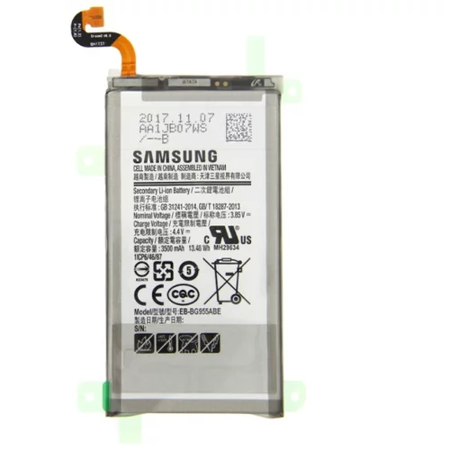 Samsung Baterija za Galaxy S8 Plus / SM-G955, originalna, 3500 mAh