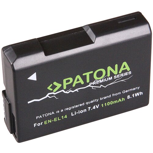 Patona Baterija EN-EL14 za Nikon D3100 / D3400 / D5100 / D5600 / P7000, 1100 mAh Cijene