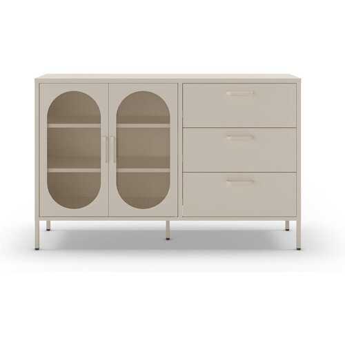 Marckeric Kremno bela komoda 140x90 cm Diora &ndash; Cene