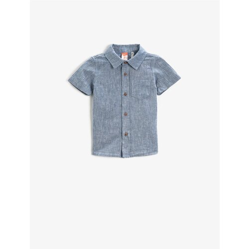 Koton Shirt - Blau - Regular fit Slike