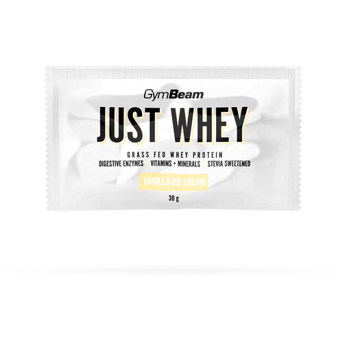 GymBeam Just Whey Grass-Fed Protein 30 g vanila - sladoled Slike