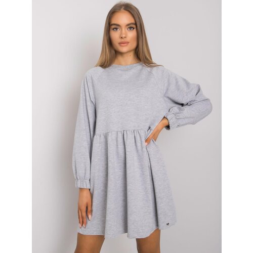 BASIC Feel Good Dress-RV-SK-7247.15P-grey Cene