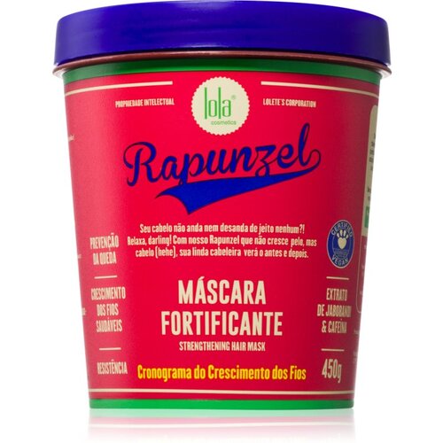 Lola Cosmetics Rapunzel M&amp;aacute;scara maska za rast kose i jačanje korijena 450 g Slike