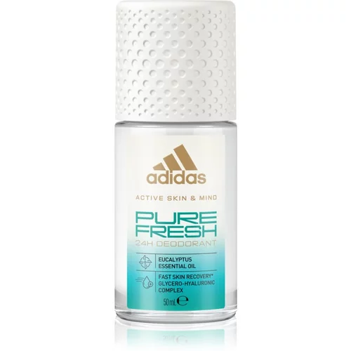 Adidas Pure Fresh dezodorans roll-on 24h 50 ml