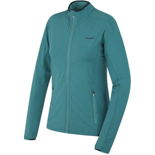 Husky Women&amp;#039;s sweatshirt Tarp zipper L fd. Turquoise Slike