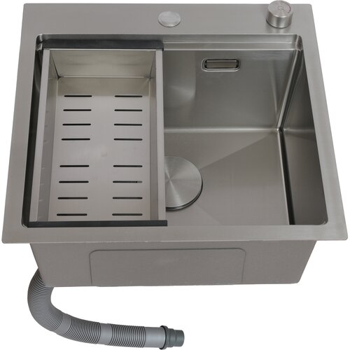 Sandonna HANDMADE HD5050 EDITION 500X500/230 MM INOX Slike