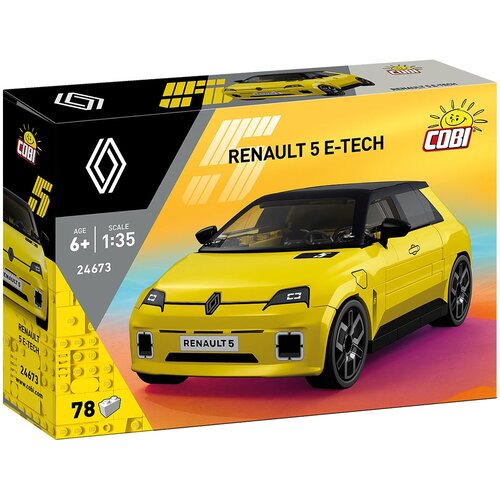 Cobi Toys COBI: Renault 5 E-Tech žuti auto igračka za slaganje (24673) Cijene