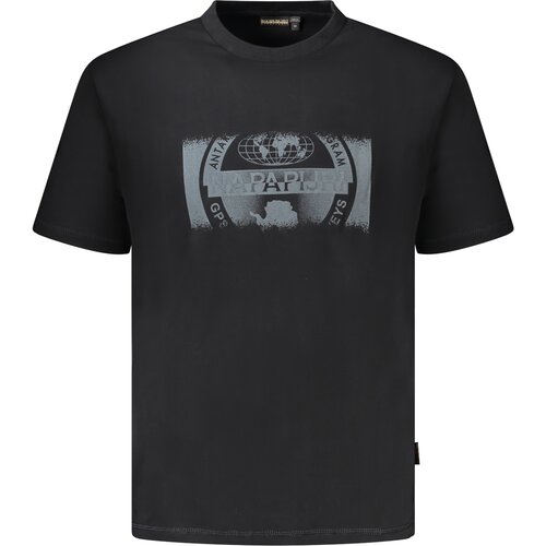 Napapijri SHORT SLEEVE T-SHIRT MEN BLACK Slike