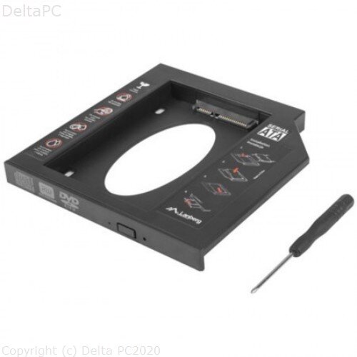 Lanberg Caddy za notebook DVD to HDD/SSD 12.7mm Cijene