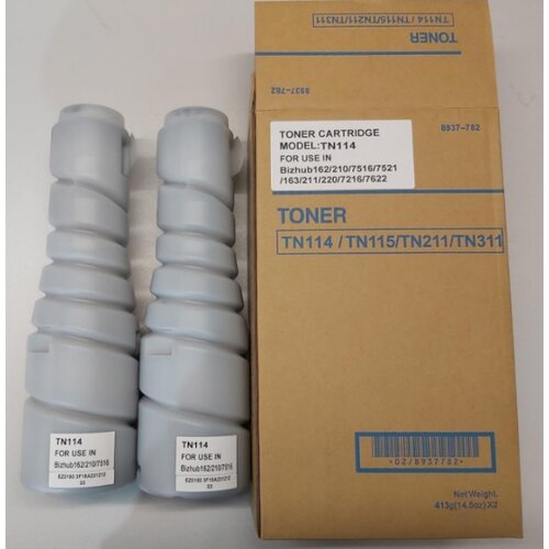  Set toner za Minoltu foruse DI152, TN114, TN-114 1/2, MNTNK152C, 2 bočice Cene