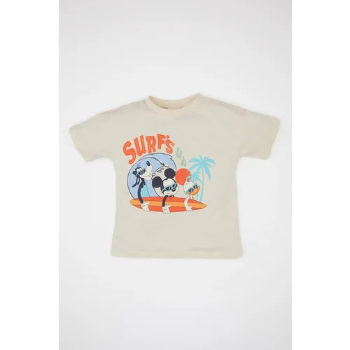 Defacto Baby Boy Disney Mickey & Minnie Short Sleeve T-Shirt