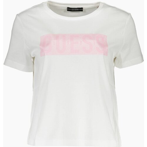 Guess Jeans WOMEN&amp;amp;#39;S SHORT SLEEVE T-SHIRT WHITE Slike