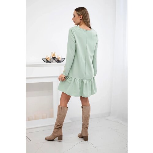 Kesi Dress up with dark mint Cene