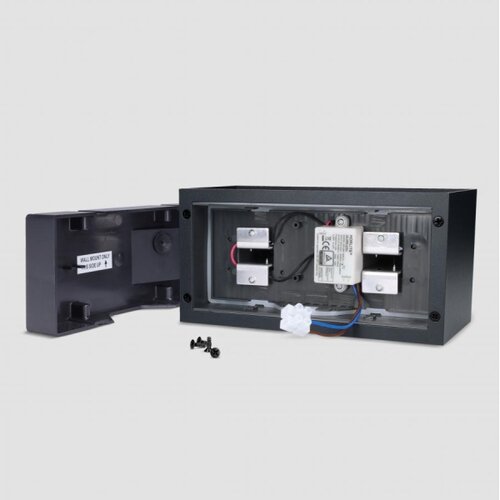  Brilagi - LED spolja&amp;scaron;nje zidno svetlo DOUBLE CUBE LED/12W/230V crna IP65 Slike