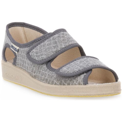 Emanuela Sandali & Odprti čevlji 667 GRIGIO ATOR Siva Cene