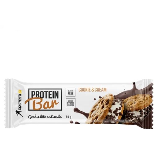 Proteini.si Proteinska čokoladica, Cookie & cream, 55g Cene