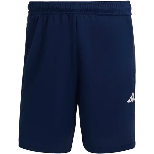 Adidas Športne hlače 'Train Essentials Piqué 3-Stripes' mornarska / bela
