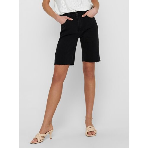 Only Black Denim Shorts Emily - Žene Slike