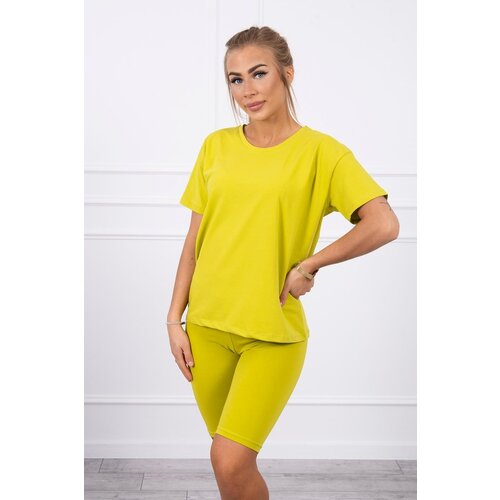 Kesi Set of top+leggings kiwi Cene