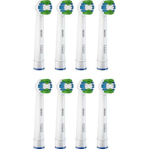 Oral-b Precision Clean 80339358 glava &amp;scaron;četke za zobe 8 kom Modra, Bela Slike