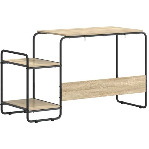  Stol s pohranom Hrast sonoma 131.5 x 50 x 75.5 cm - Hrast sonoma Cijene