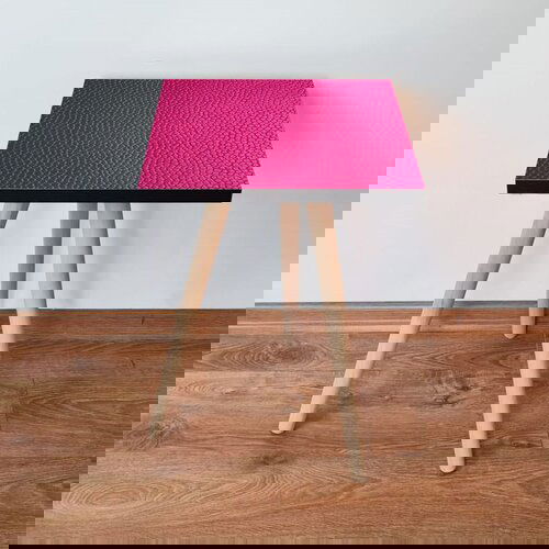 Hanah home klub sto Shp366, 35x42x35 cm, Roze Cene