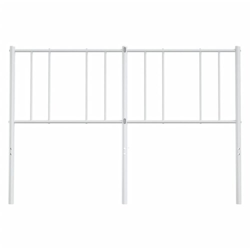  Metalno zamjensko uzglavlje bijelo 160 cm Slike