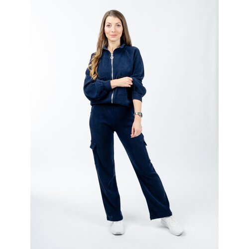 Glano Women&amp;#039;s tracksuit - dark blue Slike