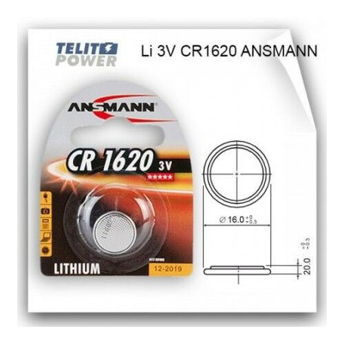 Ansmann CR 1620 3V Litijum baterija Cene