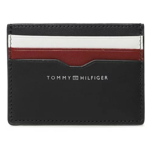 Tommy Hilfiger Etui za kreditne kartice Th Central Smooth Cc Holder AM0AM11753 Mornarsko modra