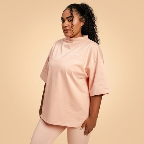 BeastPink ženska oversized majica Bliss Pink 91576 Slike