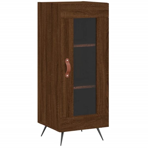 Maison Chic Komoda - Predalnik rjavi hrast 34,5x34x90 cm inženirski les, (21717943) Slike