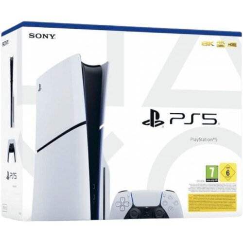Sony playstation PS5 1TB slim + dualsense white Cene