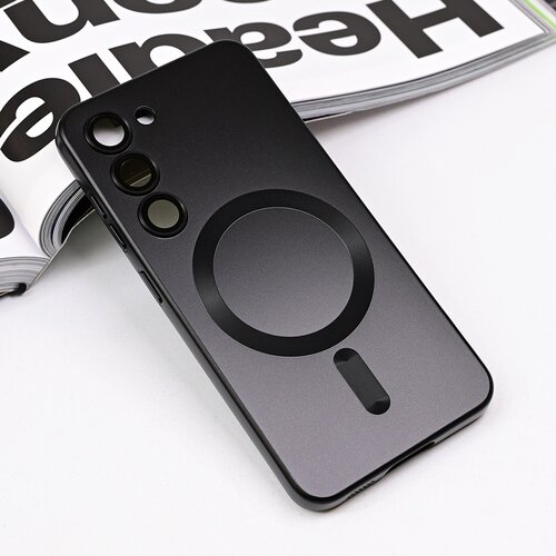 Torbica Magsafe Chrome za Samsung S911B Galaxy S23 5G crna Slike