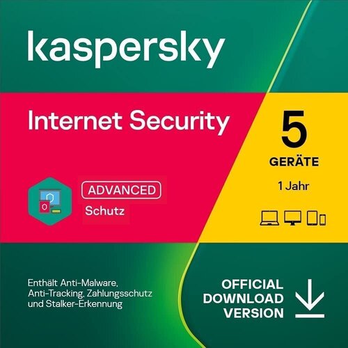 Kaspersky Plus &amp;ndash; 5 Device, 1 Year &amp;ndash; ESD-Download ESD Slike