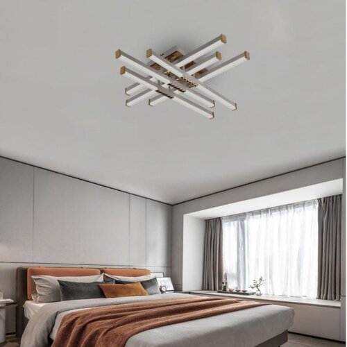  LED prigu&amp;scaron;iva prislonjen plafonski luster LED/90W/230V 3000-6500K + daljinski upravljač Slike