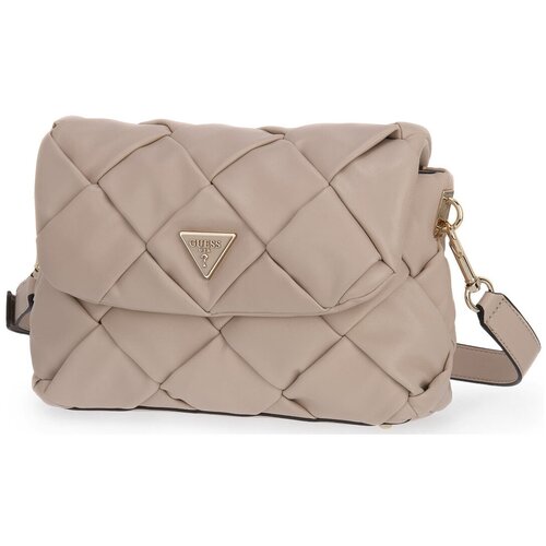 Guess Torbe STO ZAINA FLAP SH Bež Cene