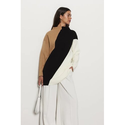 Trendyol Modest Ženski džemper Tctaw24Ak00006, Bež Cene